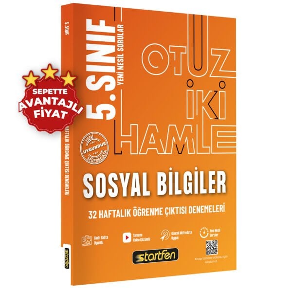 5. SINIF SOSYAL BİLGİLER 32 HAMLE ÖĞRENME ÇIKTISI DENEMELERİ