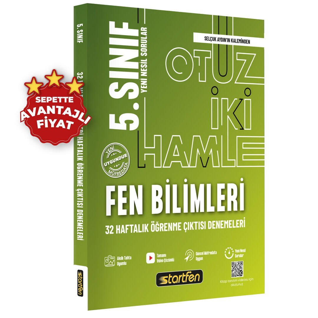 5. SINIF FEN BİLİMLERİ 32 HAMLE ÖĞRENME ÇIKTISI DENEMELERİ