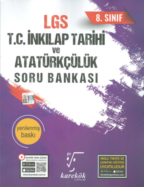 8. Sınıf T.C. İnkılap Tarihi ve Atatürkçülük Soru Bankası