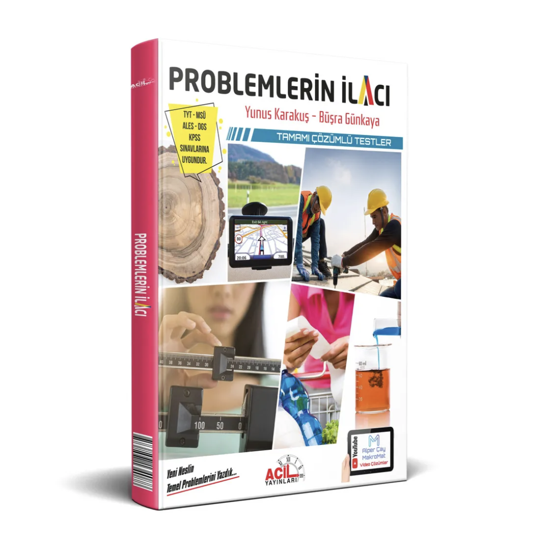 Problemlerin İlacı TYT - MSÜ - ALES - DGS - KPSS