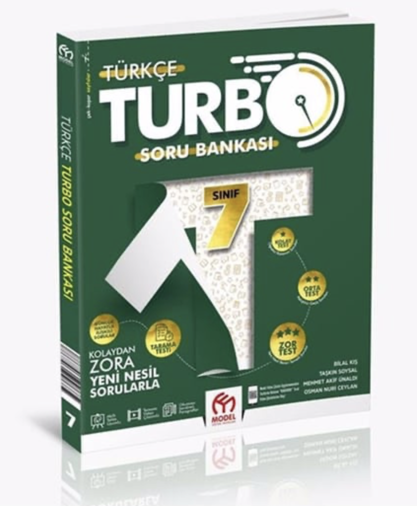 7. Sınıf Turbo Türkçe Soru Bankası