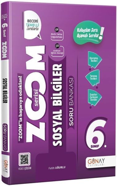 6. Sınıf Sosyal Bilgiler Zoom Soru Bankası