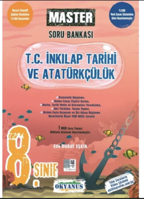 8. Sınıf İnkılap Tarihi ve Atatürkçülük Soru Bankası