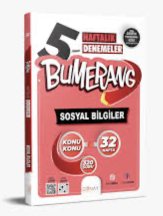 5. Sınıf Sosyal Bilgiler Bumerang Denemeleri