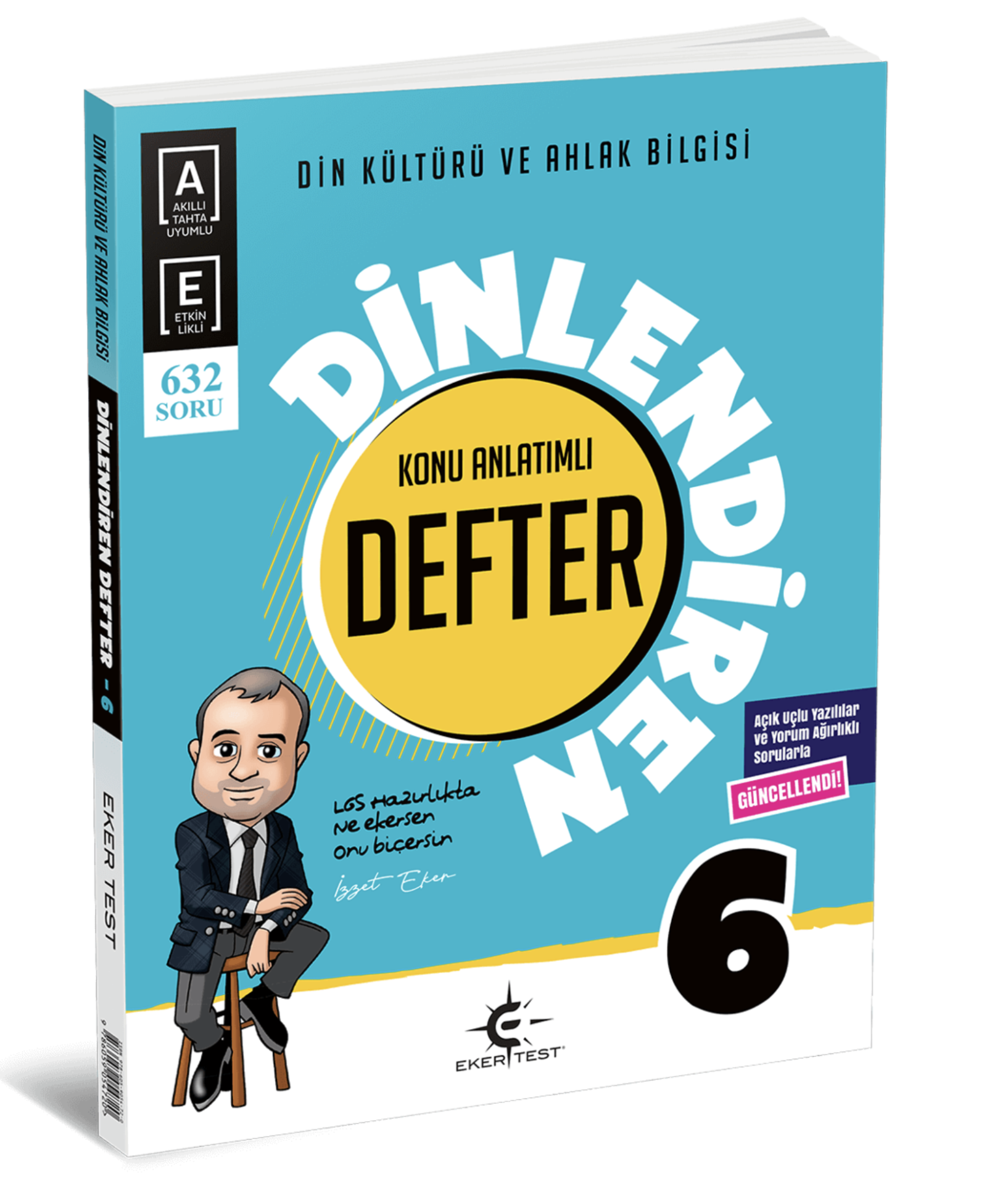 6. Sınıf Din Kültürü ve Ahlak Bilgisi Dinlendiren Defter