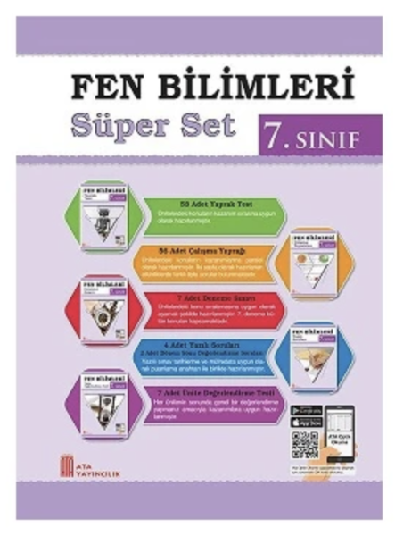 7. Sınıf Fen Bilimleri Süper Set