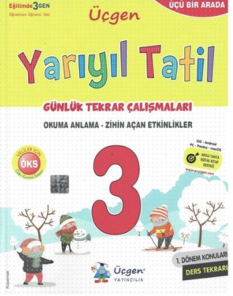 3. Sınıf Yarıyıl Tatil Kitabı