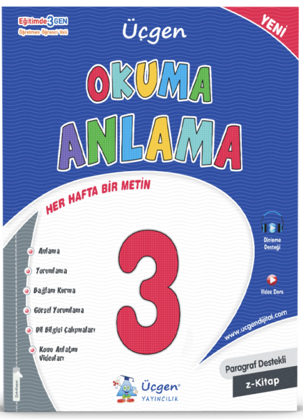 3. Sınıf Okuma Anlama Kitabı